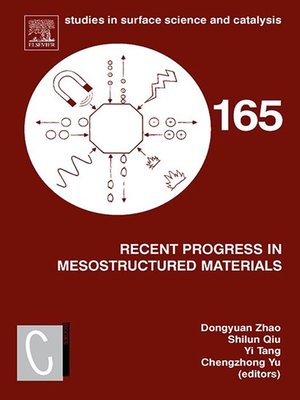 cover image of Recent Progress in Mesostructured Materials